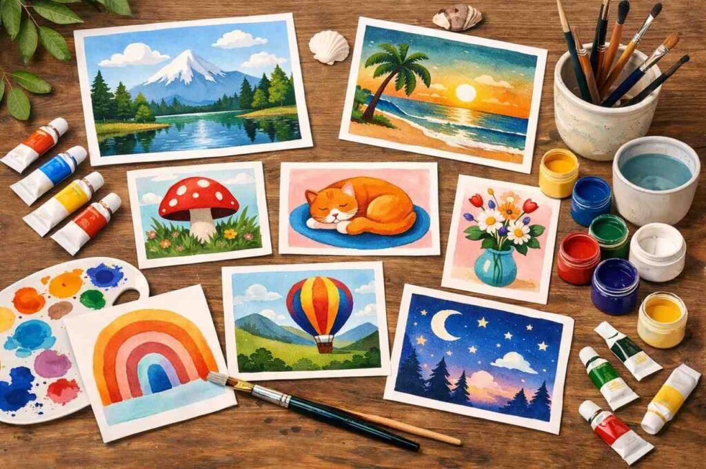 Gouache Painting Ideas
