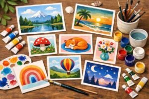 Gouache Painting Ideas