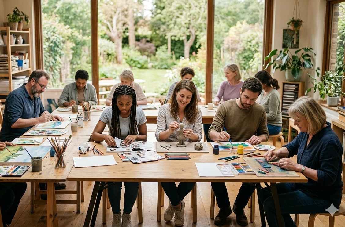 Art Therapy Exercises for Anxiety and Stress Relief